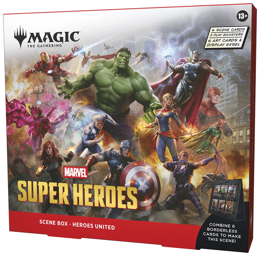 MTG - Marvel Super Heroes - Scene box : Heroes United (Eng)