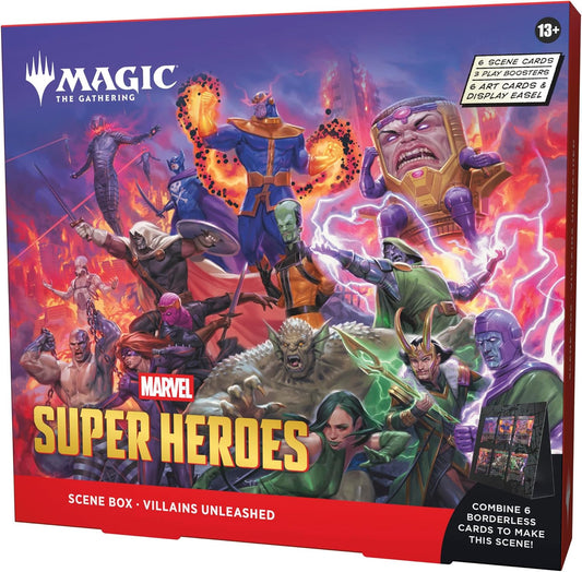 MTG - Marvel Super Heroes - Scene box : Villains Unleashed (Eng)