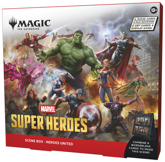 MTG - Marvel Super Heroes - Scene box : Heroes United (Eng)